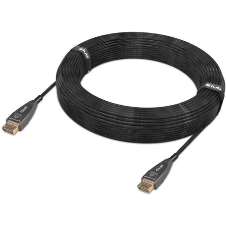 Club 3d actieve optische displayport 1.4 kabel (zwart, 20 meter, 8k)