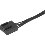 Silverstone air penetrator 184i argb case fan (zwart, 180 x 180 x 32 mm, pwm)
