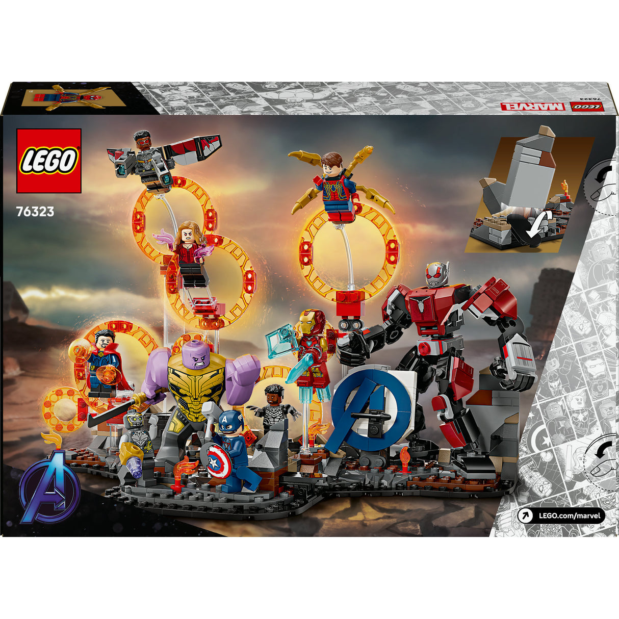 Lego ® marvel avengers: endgame eindstrijd bouwset - 76323
