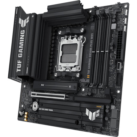 Asus tuf gaming b850m-plus wifi socket am5 moederbord (2.5gb-lan, wi-fi 6e, bt, sound, µatx)