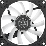 Silverstone air slimmer 90 argb case fan (zwart, 92 x 92 x 15 mm, pwm)