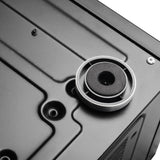 Silverstone sst-gd09b-c htpc behuizing (zwart | 1x usb-a | 1x usb-c)