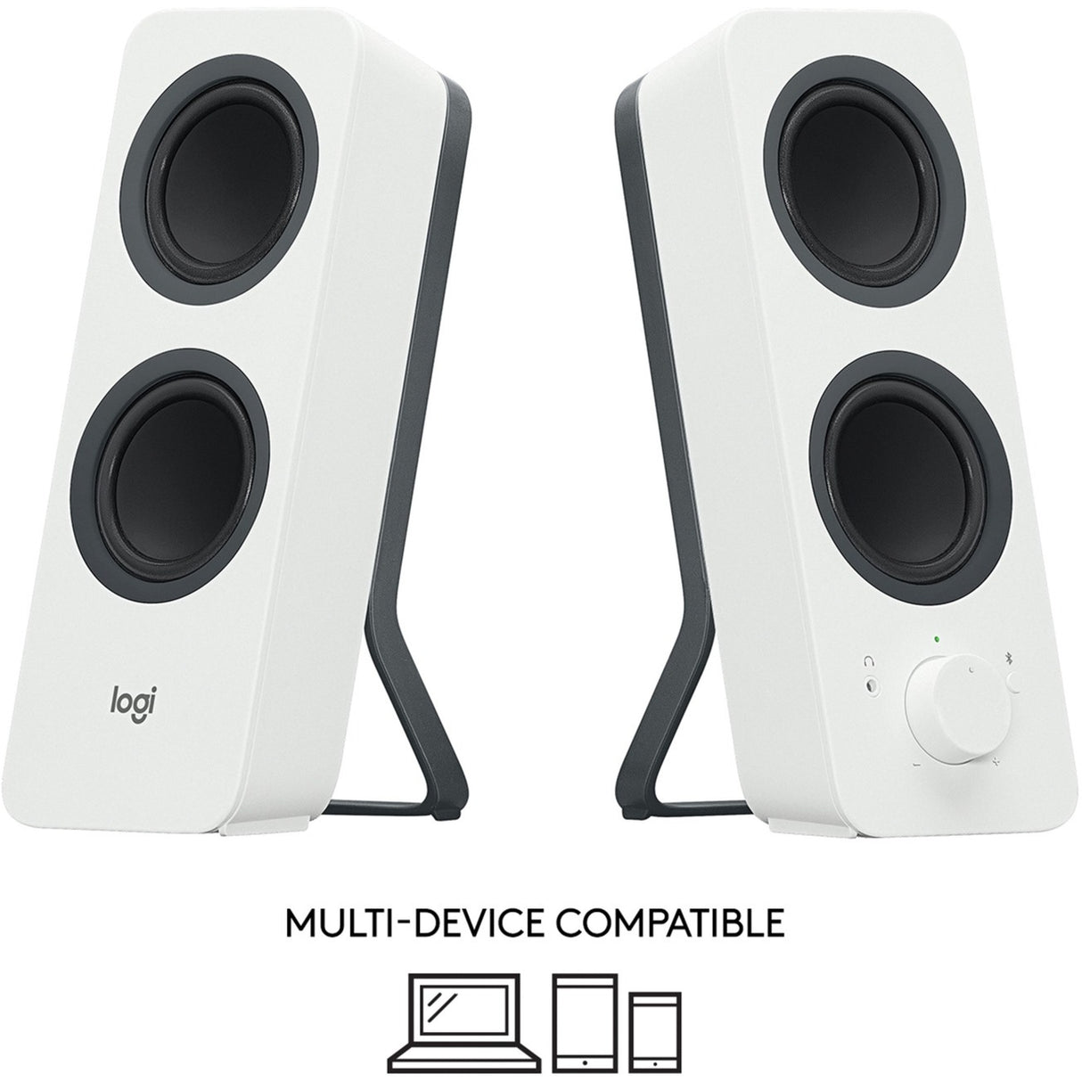 Logitech z207 pc-luidspreker (wit)