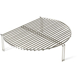 Kamado joe grillvergroter voor big joe grillrooster (zilver)