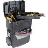 Stanley mobile work center 2in1 gereedschapskist (zwart grijs)