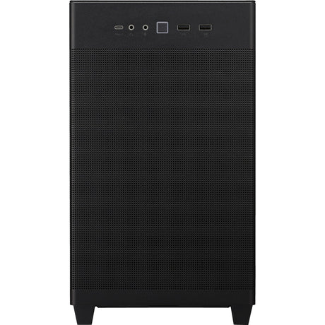 Asus prime ap201 mini tower behuizing (zwart | 2x usb-a | 1x usb-c | tempered glass)