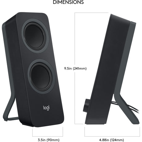 Logitech z207 pc-luidspreker (zwart)