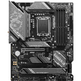 Msi z790 gaming plus wifi socket 1700 moederbord (grijs zwart, raid, 2.5 gb-lan, wi-fi 6e, bt, sound, atx)