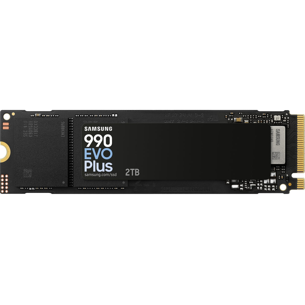 Samsung 990 evo plus 2 tb ssd (mz-v9s2t0bw, pcie 4.0 x4 5.0 x2, nvme 2.0, m.2 2280)