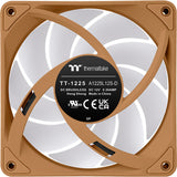 Thermaltake ct120 ex argb sync pc cooling fan gravel sand (3-fan pack) case fans (lichtbruin, 3 stuks, 120 x 120 x 25 mm, pwm)