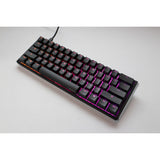 Ducky one 3 classic mini rgb mechanisch toetsenbord (zwart, us lay-out (qwerty), cherry mx silent red, 60%, rgb led, double-shot pbt, hot-swappable, quack mechanics)