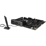 Asus rog strix b650e-f gaming wifi socket am5 moederbord (zwart, raid, 2.5 gb-lan, wi-fi 6e, bt 5.2, sound, atx)