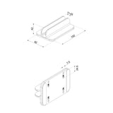 Neomounts nsls300silver laptophouder 11-17 standaard (zilver)
