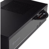 Silverstone milo ml05b htpc behuizing (zwart | 2x usb-a)