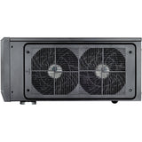 Silverstone sst-gd10b htpc behuizing (zwart | 2x usb-a)