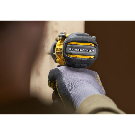 Stanley fatmax v20 18v borstelloze slagschroevendraaier (geel zwart, accu en oplader niet inbegrepen)