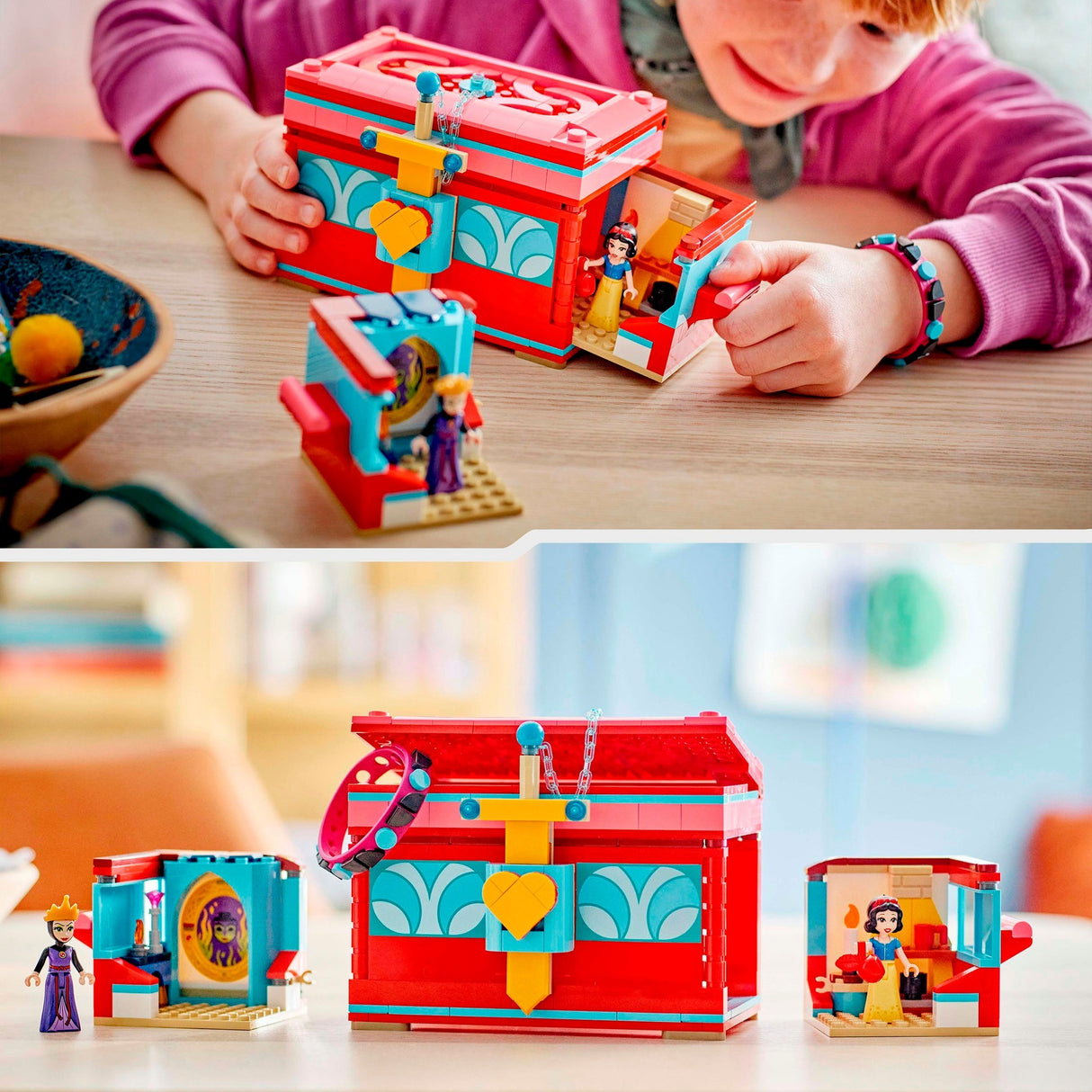 Lego 43276 disney princess snow white jewelry box