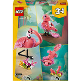 Lego ® creator 3in1 wilde dieren: roze flamingo set - 31170