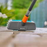 Gardena cleansystem steelborstel hard wasborstel (grijs turquoise, 18816-20, werkbreedte 27cm)