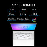 Asus rog zephyrus g16 gu605cp-qr022w 16 gaming laptop (wit | core ultra 9 285h | rtx 5070 | 32 gb | 1 tb ssd | oled)