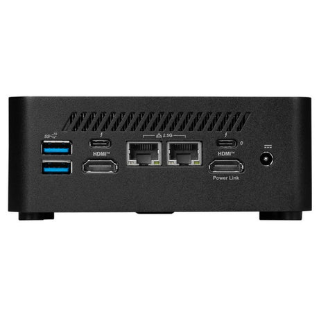Msi cubi nuc ai 1umg-018beu barebone (zwart | core ultra 7 155h | arc graphics)