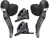 Shimano grx st-rx810-la rx810+br-rx810 1x11-speed disc brake set