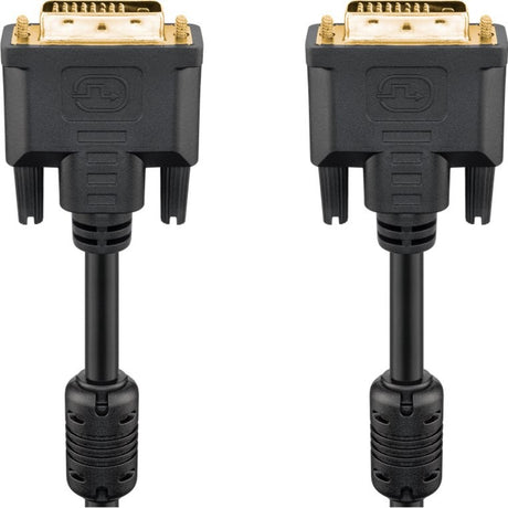 Goobay dvi-d kabel (zwart, 10 meter)