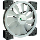Inter-tech argus rs-141 rgb case fan (zwart, 140 x 140 x 25 mm, pwm)