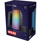 Trust gxt 611 wezz illuminated 2.0 rgb speaker set pc-luidspreker (zwart, rgb leds)