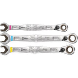 Wera 9733 schuimrubberen inzetstuk met 6001 joker switch set 1, 11‑delig moersleutel (zwart grijs)