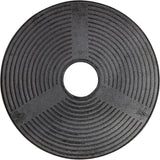 The windmill plancha grillplaat (zwart, 75 cm)