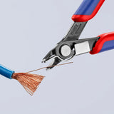 Knipex 7841125 super-knips precisie zijsnijtang - elektronica - 125mm