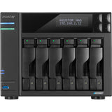 Asustor lockerstor 6 as6706t nas (zwart)