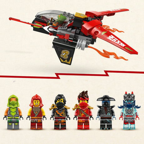 Lego ninjago - ninja strijdvoertuig constructiespeelgoed (71844)