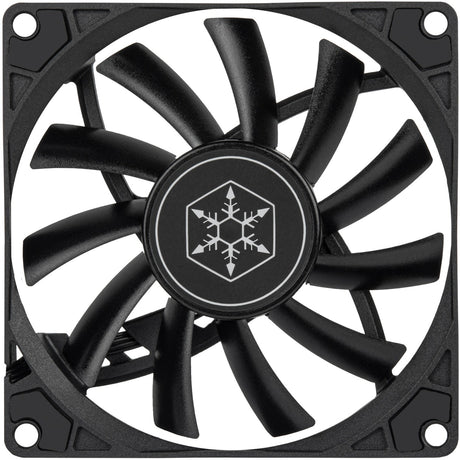 Silverstone air slimmer 90 case fan (zwart, 92 x 92 x 15 mm, pwm)