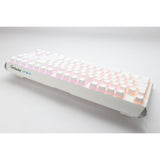 Ducky one 3 classic pure white tkl rgb mechanisch toetsenbord (wit, us lay-out (qwerty), cherry mx red, 80% (tkl), rgb leds, double-shot pbt, hot-swappable, quack mechanics)