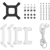 Deepcool ld240 waterkoeling (wit, 4-pins pwm fan-connector)