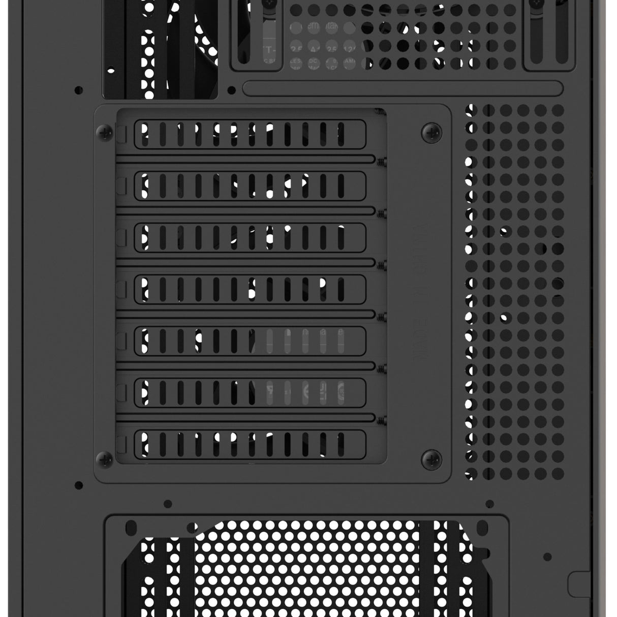 Thermaltake s370 ws midi tower behuizing (zwart | 2x usb-a | 1x usb-c | tempered glass)