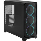 Fractal design meshify 3 xl rgb big tower behuizing (zwart | 2x usb-a | 1x usb-c | rgb | tempered glass)