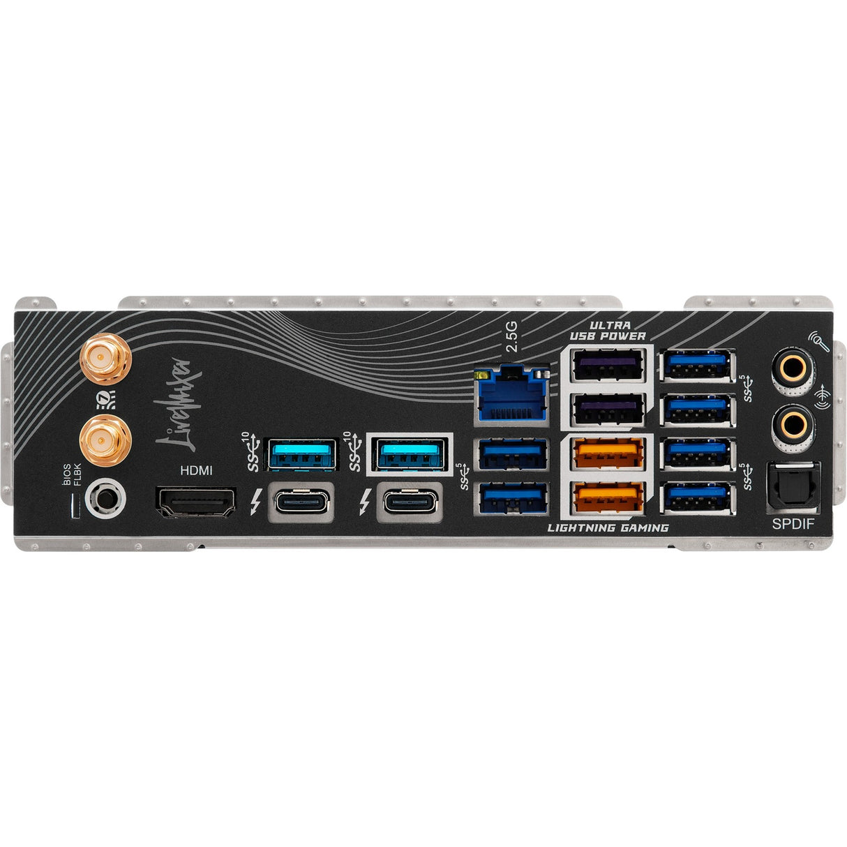 Asrock z890 livemixer wifi socket 1851 moederbord (zwart, raid, 2.5 gb-lan, wi-fi 7, bt, sound, atx)