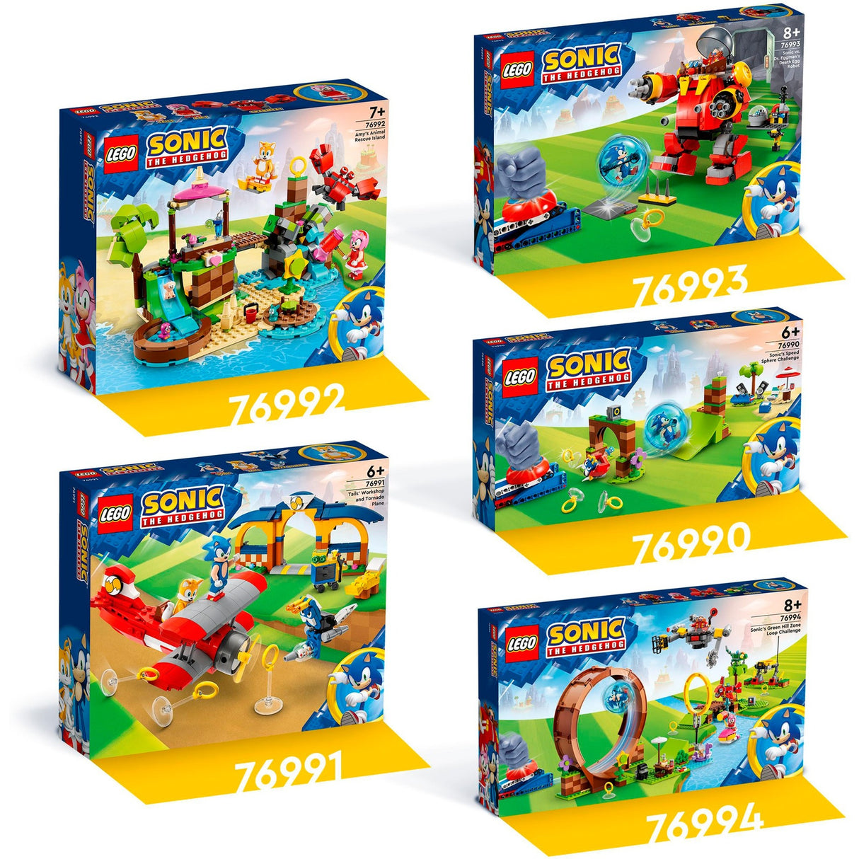 Lego sonic the hedgehog - amy's dierenopvangeiland constructiespeelgoed (76992)