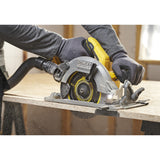 Stanley fatmax v20 18v cirkelzaag 190mm handcirkelzaag (zwart geel, accu en oplader inbegrepen, met koffer)