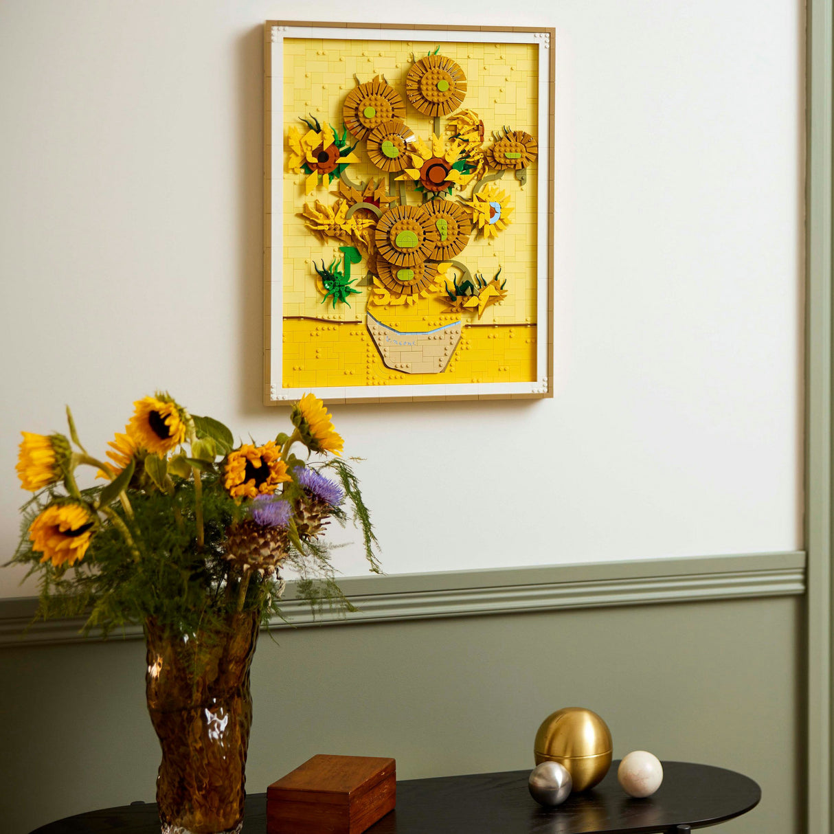 Lego art 31215 vincent van gogh - zonnebloemen
