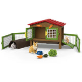 Schleich farm world - konijnenhok - 42728