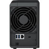 Synology diskstation ds223 nas (zwart, 1x 1gbe lan, 3x usb 3.2 gen 1)