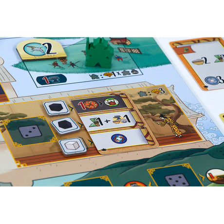 999games 999 games het witte kasteel van himeji: matcha uitbreiding bordspel (uitbreiding, nederlands, 1 - 4 spelers, 80 minuten, vanaf 12 jaar)