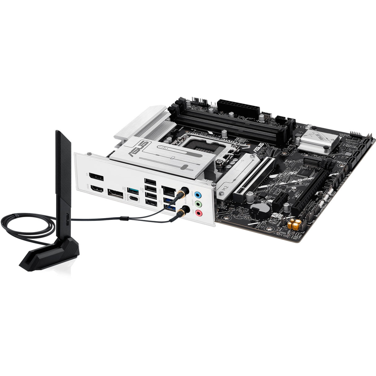 Asus prime b860m-a wifi socket 1851 moederbord (raid, 2.5 gb-lan, wi-fi 6e, bt, sound, µatx)
