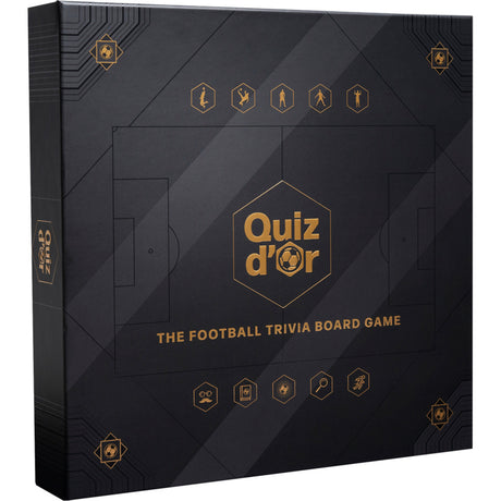 Quiz d'or bordspel (engels, 4 - 8 spelers, 60 - 120 minuten, vanaf 16 jaar)