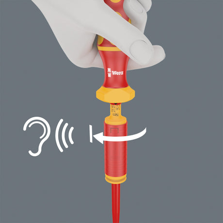 Wera kraftform kompakt vde 16 torque extra slim 1 tool finder schroevendraaier (rood geel, 16‑delig)