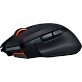 Powercolor alphyn am10 wireless gaming mouse (zwart rood, 100 - 26000 dpi, 8k, rgb, usb 2.4g bluetooth 5.2)